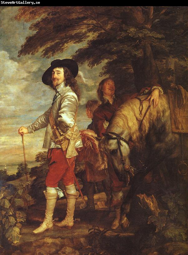 DYCK, Sir Anthony Van Charles I: King of England at the Hunt drh